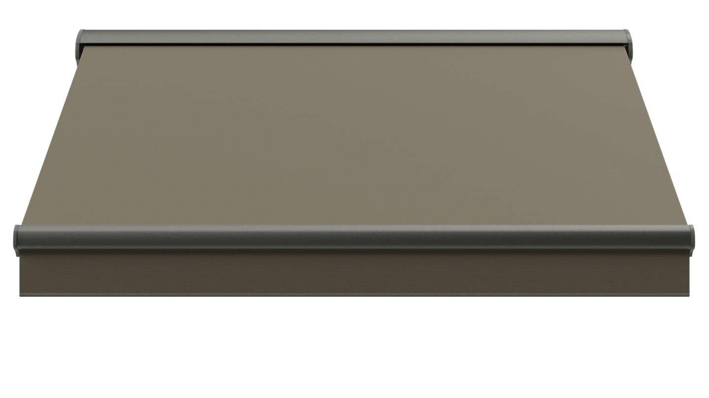 Brun Tweed markisväv - Tweed Brown