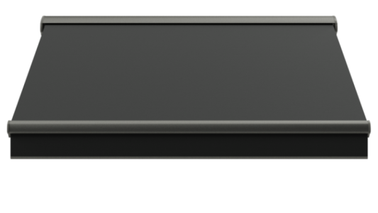 Mörkgrå markisväv - Zip Graphite