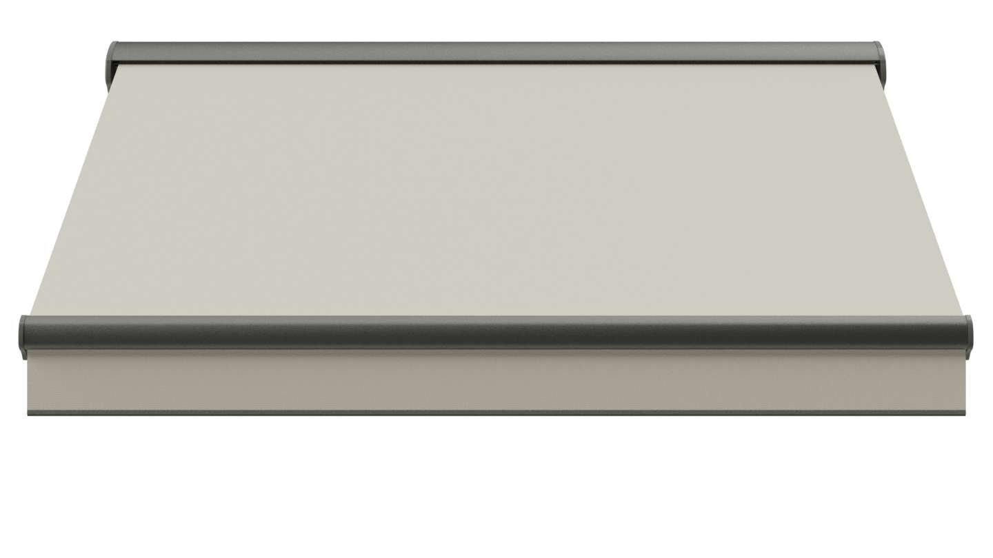 Linfärgad, ljusbeige markisväv - Natural