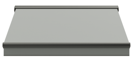 Ljusgrå markisväv - Dark Linen