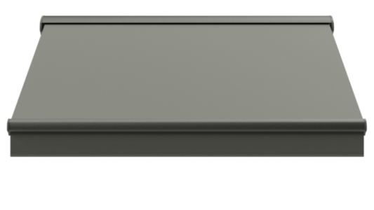 Grå markisväv - Tweed Rock