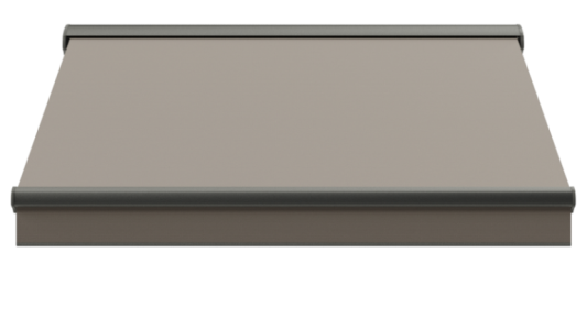 Brun/Beige markisväv - Tweed Latte